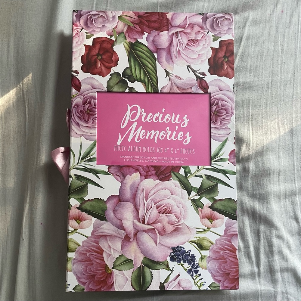 Floral Pink Photo Album